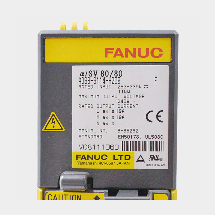 China Factory for Fanuc 5 Axis - Japan original fanuc servo amplifier A06B-6114-H209 – Weite detail pictures